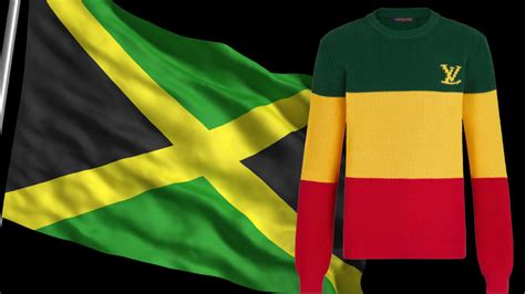 jamaican stripe louis vuitton|Louis Vuitton Made a Jamaican Flag Sweater With Wrong.